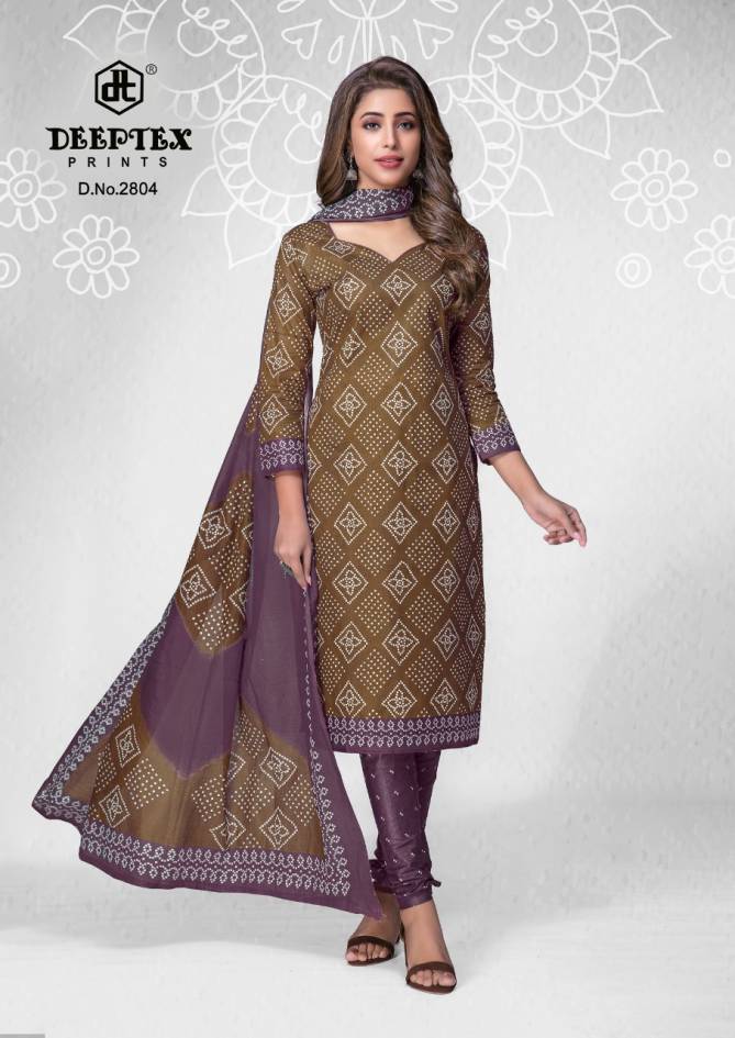 Deeptex Classic Chunaris 28 Bandhani Wholesale Cotton Dress Materials
